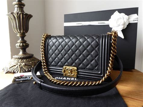 chanel boy caviar black hardware|The Ultimate Guide to the Chanel Boy Bag .